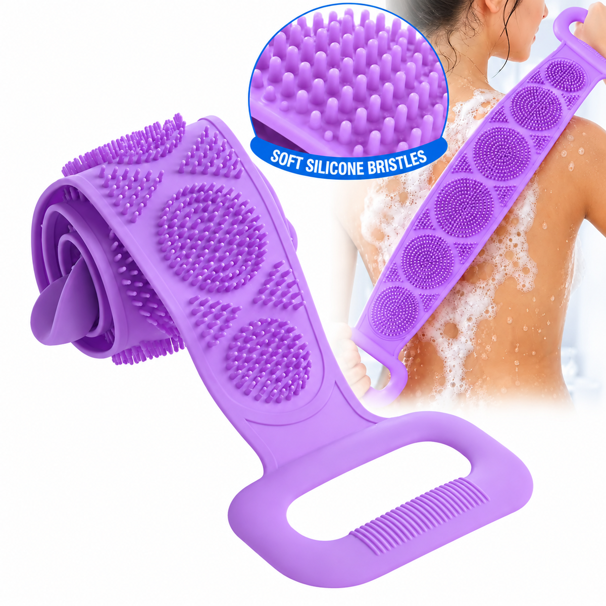 Silicone Back Scrubber